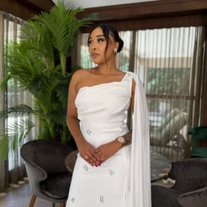 Sienna Gown White